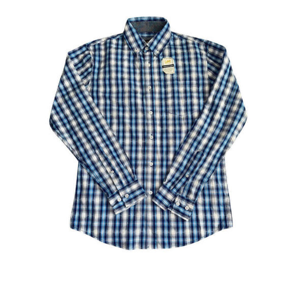 Lee Mens Long Sleeve Dress Shirt. Size S. New With Tags